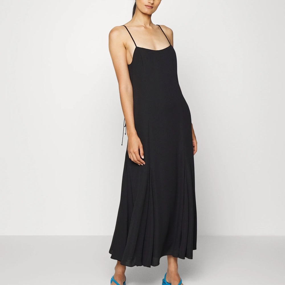 Theory Spaghetti strap long dress